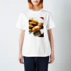 R O S E M A R Y☆A Y A N K AのTime travel Potatoes Regular Fit T-Shirt