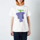 KidsArtの【子どもの絵】大きなぶどう Regular Fit T-Shirt