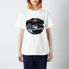 マッケンデジタルワールドの【lofiアート】ネオ浮世絵と盆栽: 北斎イズムのサイバーパンクが織りなす日本の景色の旅 Regular Fit T-Shirt
