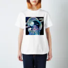 てきとのグッズ展の宇宙でも相棒と一緒！ Regular Fit T-Shirt