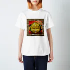 2000パワーズの2000パワーズTシャツ（壁貼） Regular Fit T-Shirt