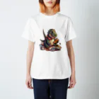 Design Wonderlandの本が大好きT-レックス Regular Fit T-Shirt