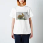 たかはしの絵のもののうさぎのうめちゃん Regular Fit T-Shirt