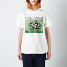 MUGEN ARTのゴッホ　薔薇（ばら）　Roses / Vincent Van Gogh スタンダードTシャツ