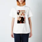 Kathmi graphのnegaposi Regular Fit T-Shirt