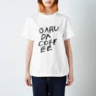 GARUDA COFFEEのGARUDA COFFEEブラックロゴシリーズ スタンダードTシャツ