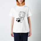 mofful.のユキヒョウ - snowleopard スタンダードTシャツ
