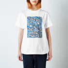 MoChi_Megの深海のBLACK BOXミズウオシリーズ Regular Fit T-Shirt