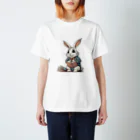 Design Wonderlandの韓非子ウサギ Regular Fit T-Shirt