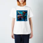 みなとまち層の海の生き物たち Regular Fit T-Shirt