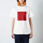 「Birth Day Colors」バースデーカラーの専門店の4月9日の誕生色「ポピー・レッド」 Regular Fit T-Shirt