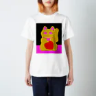 AceMori Galleryのlove neko /愛猫 Regular Fit T-Shirt