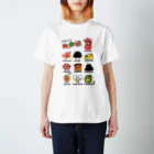 とんことことことんこのごはんのおともだち スタンダードTシャツ