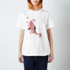 cuuyabowの鯉のぼり・和柄＆スプラッシュ / Red スタンダードTシャツ