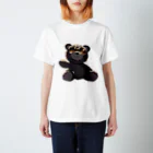 ANIMAL_ANIMALのダンディなクマ Regular Fit T-Shirt