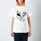 mimi___memeの深海モンスター　チョウチンアンコウ Regular Fit T-Shirt