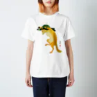 MUGEN ARTの小原古邨　踊る狐　日本の名画アートTシャツ Regular Fit T-Shirt