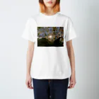 nokkccaの桜満開 - Backlit Sakura - Regular Fit T-Shirt