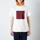 「Birth Day Colors」バースデーカラーの専門店の1月9日の誕生色「アース・レッド」 Regular Fit T-Shirt
