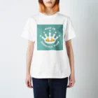 ほほらら工房 SUZURI支店のほほらら牧場ロゴ Regular Fit T-Shirt