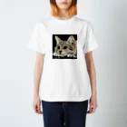 チョークアートグッズ😊のチョークアートの子猫ちゃん😊 Regular Fit T-Shirt