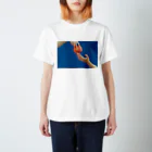 まめすけのpeach Regular Fit T-Shirt