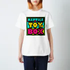 MOTORBREATHのReptile Toy Box Logo1 Regular Fit T-Shirt
