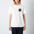 KYORYU Japan の恐竜 ロゴ(Black) Regular Fit T-Shirt