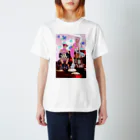 Love3DimentionのLove From Tiny Cats Regular Fit T-Shirt