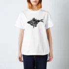 KARASU_HAGANE SHOPの神秘的なクジラ スタンダードTシャツ