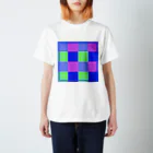 CUTIE　BOXのキリンのりんりん　へんし～ん！！チェック柄 Regular Fit T-Shirt