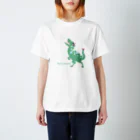 Kelfoy.のヴェロキラプトル(リボン) Regular Fit T-Shirt