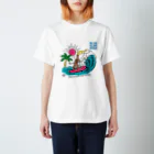 BLUE ISLAND BEER グッズストアのBLUE ISLAND SURFER Regular Fit T-Shirt