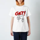 まるくのかぶとむし_GET! スタンダードTシャツ