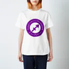 Yuko’ｓ Galleryの12星座キーフレーズ&パワーカラー～いて座～ / 12 zodiac key phrase & power colour - Sagittarius - スタンダードTシャツ