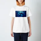 soeluのシャチと深海 Regular Fit T-Shirt