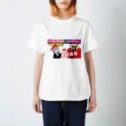 むてきんぐオリジナルグッズ販売所のむてきんぐVS悪徳業者Tシャツ（外国人向けversion） Regular Fit T-Shirt