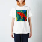 Danke Shoot Coffeeの流星金魚 Regular Fit T-Shirt