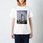 photographer_khjの電信柱 T-shirt スタンダードTシャツ