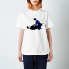 柔術イラストレーションのクローズドガード Regular Fit T-Shirt