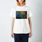 世界美術商店の花の中のオフィーリア / Ophelia among the Flowers スタンダードTシャツ