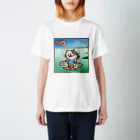 ひよこ男爵とまだむにゃんのまだむゔぃーにゃすの誕生 Regular Fit T-Shirt