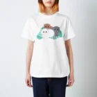 Makiko Takayamaのくつした猫 スタンダードTシャツ