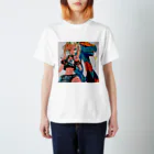 たけしま いっせい（竹島 一生）のrichly color girl 001 スタンダードTシャツ