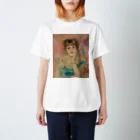 世界美術商店の女優ジャンヌ・サマリーの肖像 / Portrait of the Actress Jeanne Samary スタンダードTシャツ