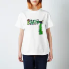 ru_machanのFlowers thinking about mess 002 Regular Fit T-Shirt