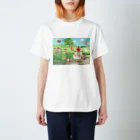 さとうめぐみ絵本グッズのミルフィーユちゃん Regular Fit T-Shirt