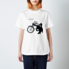 nanometerのnanometer『ねことバイク-2』スタンダードTシャツ Regular Fit T-Shirt