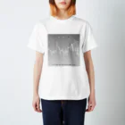 うぶすな京都の囲碁Tシャツ(AI評価値グラフ) スタンダードTシャツ