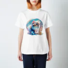 aianimalartyamaのしゃぼんねこa Regular Fit T-Shirt